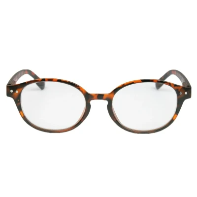Afbeelding van Melleson Optics Leesbril +3.00 Mat Havanna Rond