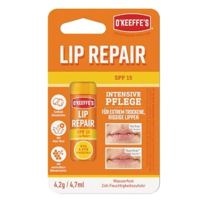 Afbeelding van O&#039;Keeffe&#039;s Lip Repair &amp; Protect LSF15 Lippenbalsem 4,2 g