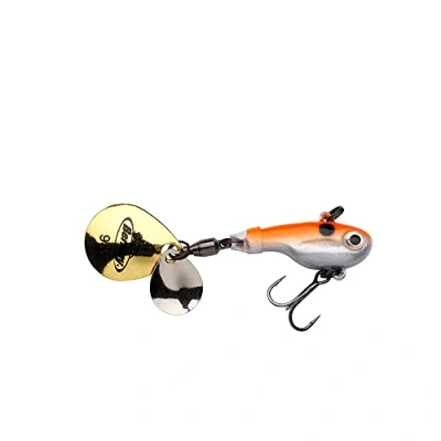 Afbeelding van Berkley Pulse Spintail 21g Orange Glitter Spinner