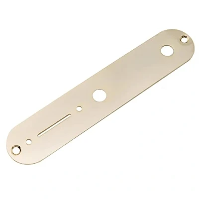 Afbeelding van Musiclily Pro 32mm Staal Control Plate voor Tele stijl Elektrische Gitaar, Goud