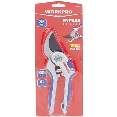Afbeelding van WorkPro WP332011 Bypasschaar Instelbare maaihoogte, Incl. opzetstuk voor gras en struiken