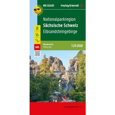 Afbeelding van Freytag&amp;Berndt WKD2041 Wandelkaart Nationalparkregion Sächsische Schweiz 1:25.000