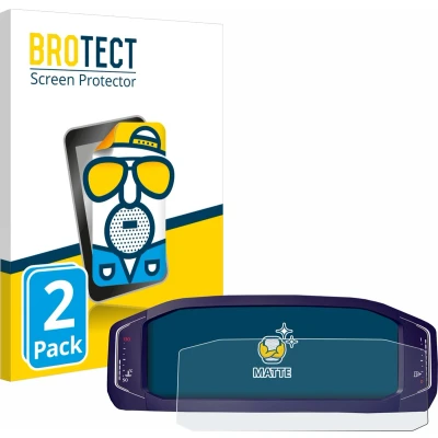 Afbeelding van BROTECT Screenprotector voor Volkswagen Passat B8 Digital Cockpit 10,25&quot; Folie Beschermfolie matte (2 Stuks)