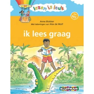 Afbeelding van Uitgeverij kluitman ik lees graag avi m3