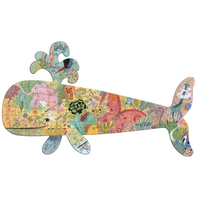 Afbeelding van Djeco puzzel puzz&#039;art walvis 150st