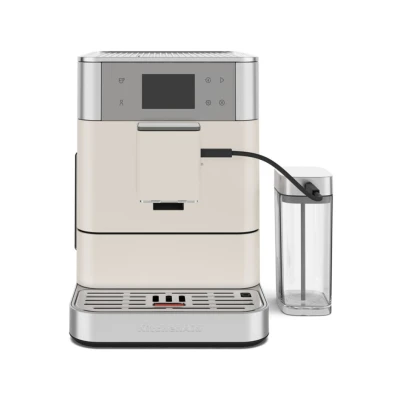 Afbeelding van KitchenAid Volautomatische espressomachine Wit