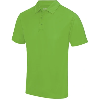 Afbeelding van Herenpolo &#039;Cool Polyester&#039; korte mouwen Lime Green XL