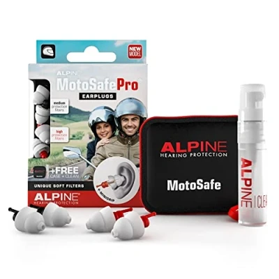 Afbeelding van 2x Alpine Oordopjes Motosafe Pro 2 sets