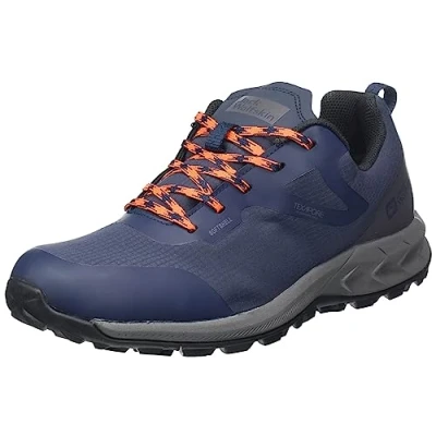 Afbeelding van Jack Wolfskin Heren Woodland Shell Texapore Low M top, chtblauw, 39.5 EU