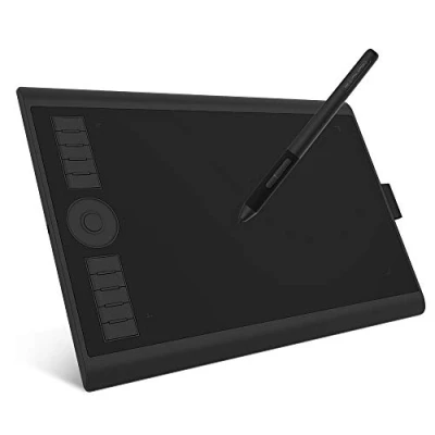 Afbeelding van GAOMON M10K PRO 10&quot; X 6,25&quot; tekentablet met Touch Ring, werkt AP32 batterijloze pen, compatibel Windows/Mac/Android telefoon