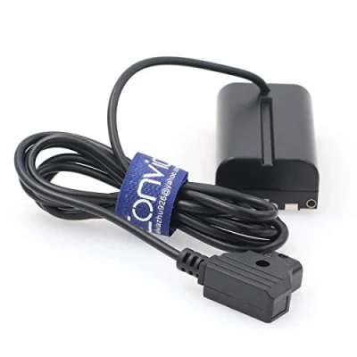 Afbeelding van Eonvic F970 naar DTap Dummy Batterij Stroomkabel NP F550 F570 F L Serie D tap voor Sony Atomos Shogun Ninja V Monitor