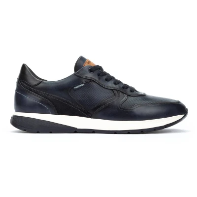 Afbeelding van Pikolinos Getafe heren sneaker blauw maat 41 (EU) 7 (UK)
