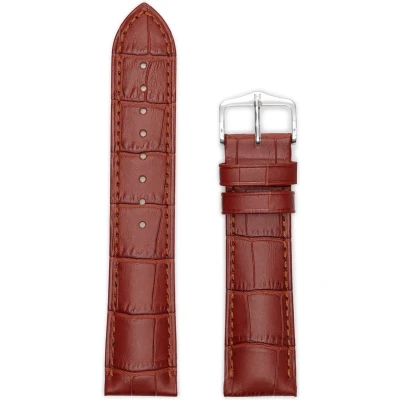 Afbeelding van Hirsch Horlogeband Duke Goudbruin Leer 22mm