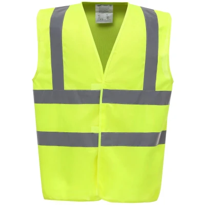 Afbeelding van Yoko Signalisatievest met 2 Banden &amp; Bretels YHVW100 Hi Vis Yellow