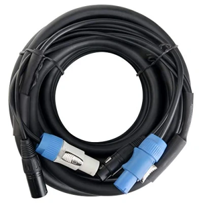 Afbeelding van Pronomic Stage PPD 10 Hybride kabel Powerplug/DMX
