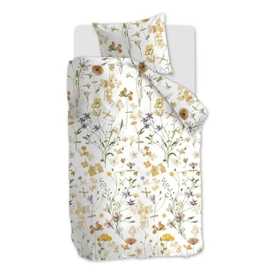 Afbeelding van ARIADNE at Home Flowerlove White 140x200/220 + 1x 60x70 Wit