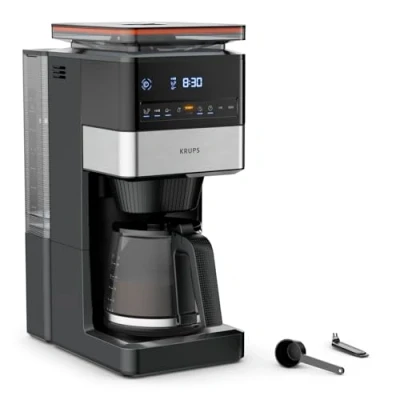 Afbeelding van Krups KM 8428 Slijpsmaak XL, Filterkoffiezetapparaat, Zwart