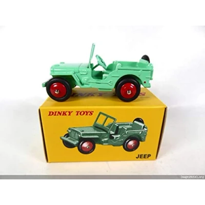 Afbeelding van OPO 10 Dinky speelgoed DeAgostini Jeep Willys 1943 25J
