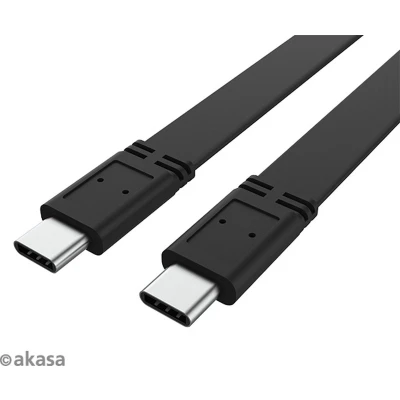 Afbeelding van Akasa AK CBUB60 10BK USB kabel 1 m 3.2 Gen 2x2 C Zwart