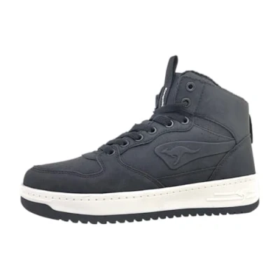 Afbeelding van KangaROOS K Top Power Mid unisex sneaker schoenen warme voering 30142 zwart