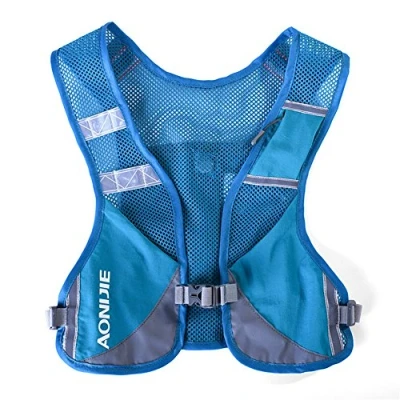 Afbeelding van AONIJIE Ultralichte drinkrugzak lopen marathon rugzak dranktas (Blauw)