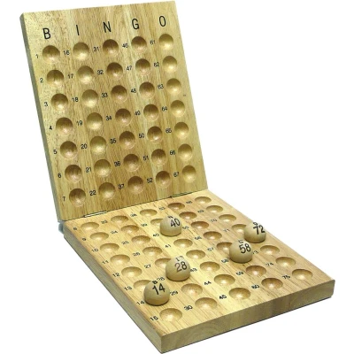 Afbeelding van CONTROLEBORD BINGO HOUT 1 75
