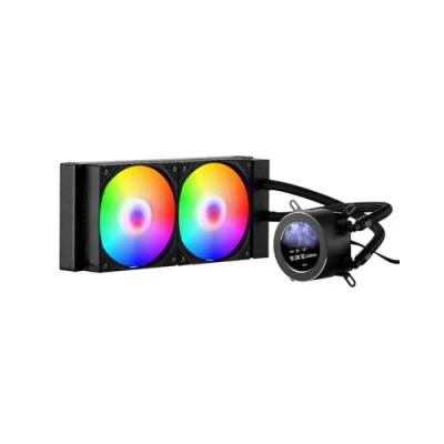 Afbeelding van VEVOR Liquid Cooler AIO CPU waterkoeler met ARGB licht 120 mm PWN ventilator