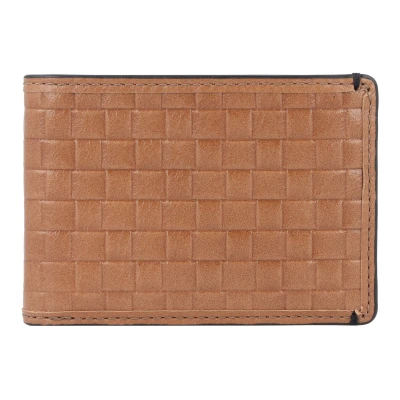Afbeelding van Fossil Bronson portemonnee leer 11,5 cm