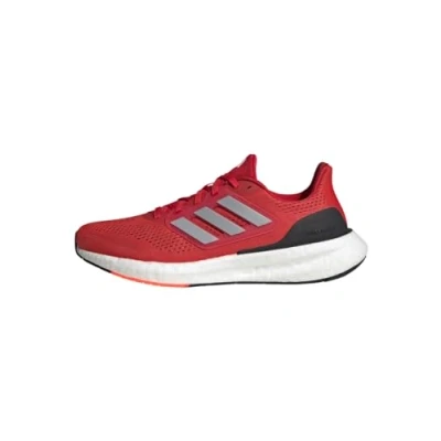 Afbeelding van adidas Performance Hardloopschoenen neutraal better scarlet silver metallic cloud white, Heren, Maat: 42 Textiel/ synthetisch