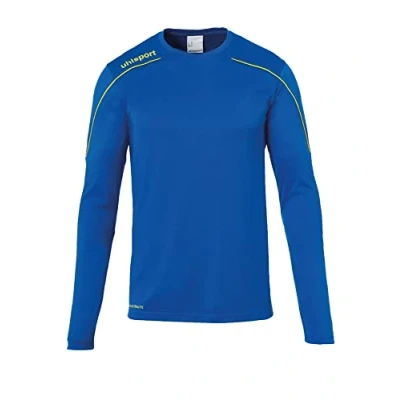 Afbeelding van Uhlsport Stream 22 Voetbalshirt Lange Mouw Heren Royal / Geel Maat: S