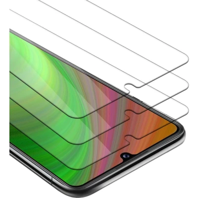 Afbeelding van Cadorabo 3x Screenprotector geschikt voor Honor 9A Beschermende Pantser Film in KRISTALHELDER Getemperd (Tempered) Display beschermend glas 9H hardheid met 3D Touch