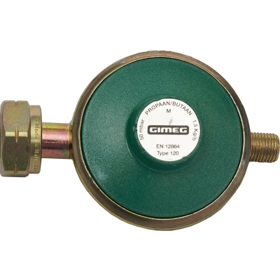 Afbeelding van Gimeg Universele Gasdrukregelaar 1/4 Inch Links 50MB