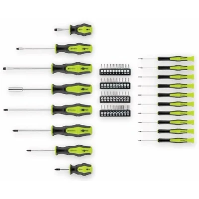 Afbeelding van Precisie schroevendraaierset Goobay 58 stuks (Opbergkoffer, Antisliphandvat)
