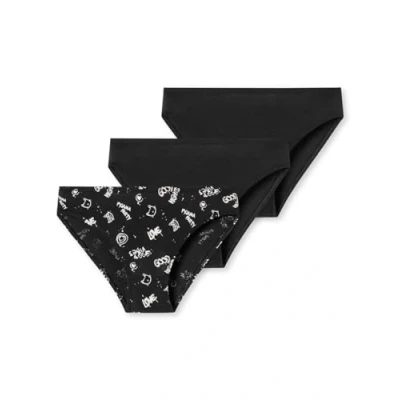 Afbeelding van Schiesser 3PACK Slip voor kinderen, Maat: 164, Schwarz