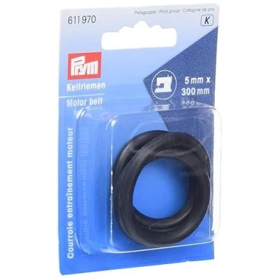 Afbeelding van Naaimachine V snaar van rubber. 5mm. Dik. 30cm rond. Prym.