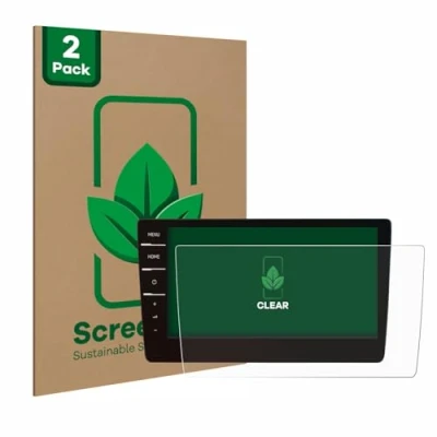 Afbeelding van ScreenLeaf Screenprotector voor Volkswagen Passat 2019 Discover Pro 9.2&quot; Duurzame schermbescherming Folie Beschermfolie transparant (2 Stuks)