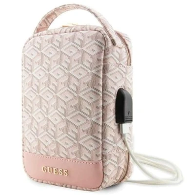 Afbeelding van GUESS, USB reistas Model G Cube, Roze
