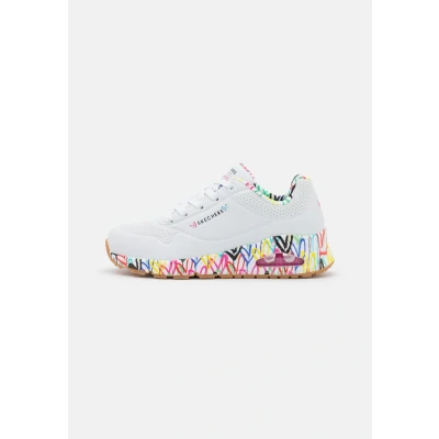 Afbeelding van Lage Sneakers Skechers Uno Loving Love White 155506 BBK