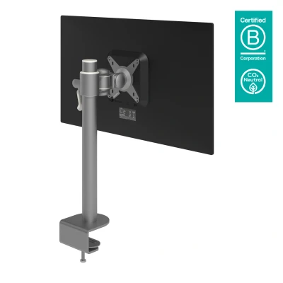 Afbeelding van Dataflex 52.652 ViewMate Style Monitorarm (draagkracht max. 15kg, tot 61 cm (24 inch) beeldschermdiagonaal, VESA: MIS D 75x75/100x100 compatibel) zilver