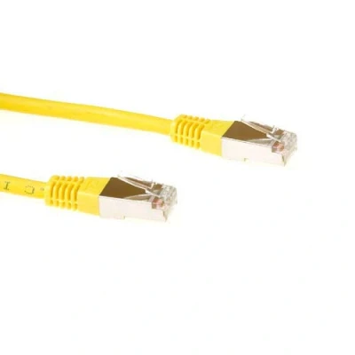 Afbeelding van ACT IB7810 F/UTP CAT5E Patchkabel Geel 10 meter