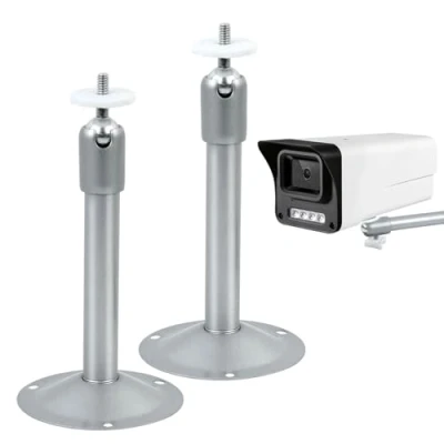Afbeelding van Camerahouder, camera wandhouder, 360 graden verstelbaar, bewakingscamera, houder voor videocamera, binnen en buiten, 2 stuks