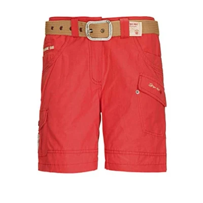 Afbeelding van G.I.G.A. DX Hira Damesshorts, bermuda met riem, korte broek voor vrouwen praktische zakken