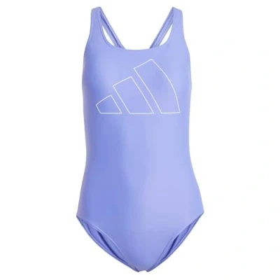 Afbeelding van adidas Performance Big Bars Badpak Dames Blauw 34
