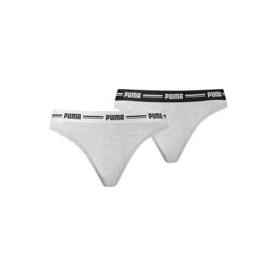 Afbeelding van Puma Women 2 PACK String, Dames, Maat: Small, Grau