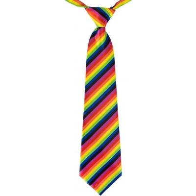 Afbeelding van Stropdas regenboog 40cm