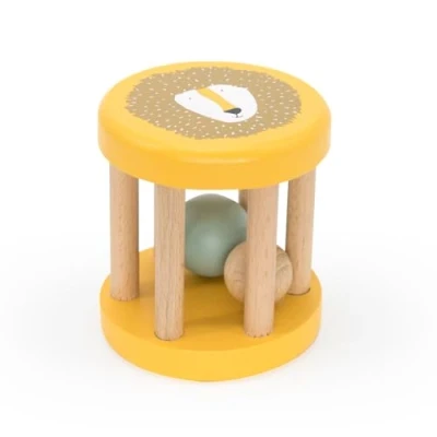 Afbeelding van Trixie Houten Rolling Rammelaar Mr. Lion