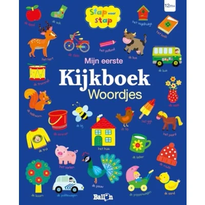Afbeelding van Mijn eerste kijkboek Woordjes