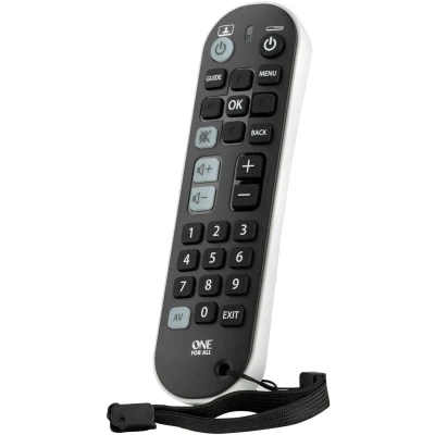 Afbeelding van One For All URC 6820 Universele Afstandsbediening Zwart/ Wit