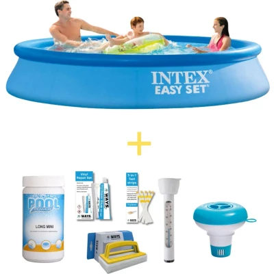Afbeelding van Intex Zwembad Easy Set 305 x 61 cm Inclusief WAYS Onderhoudspakket