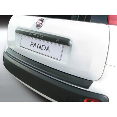 Afbeelding van RGM ABS Achterbumper beschermlijst passend voor Fiat Panda III 2012 (excl 4x4) Zwart